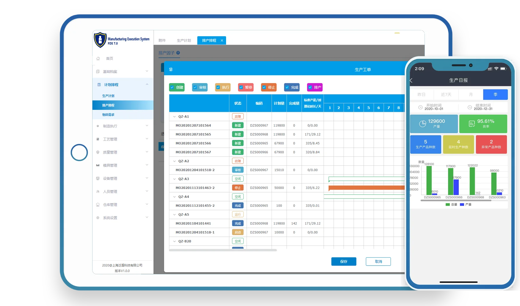 Mobile MES for Dairy, beverages and Pharma Manufacturing